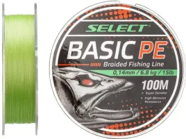 plecionka-select-basic-pe-150m-jasnozielona-0-14mm-15lb-6-8kg