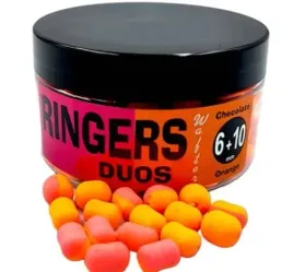 dumbells-ringers-duos-orange-and-pink-6-i-10mm