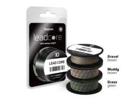 plecionka-przyponowa-karpiowa-leadcore-brazowa-gravel-45lbs-8m-delphin