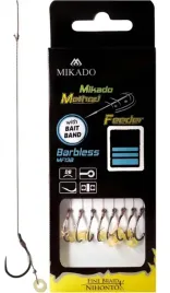 przypon-mf-z-gumka-hak-bez-zadziora-nr-4-plecionka-016mm-10cm-mikado