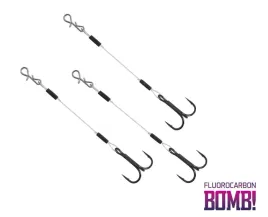 przypon-z-kotwica-bomb-twisto-rigs-fluorocarbon-3szt-4-8cm-delphin