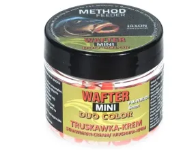 jaxon-wafter-duo-method-feeder-orzech-truskawka-krem-15g