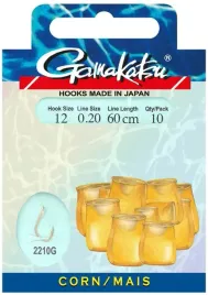 gamakatsu-haczyki-wiazane-corn-ls-2210-60cm-rozm-12-20-mm