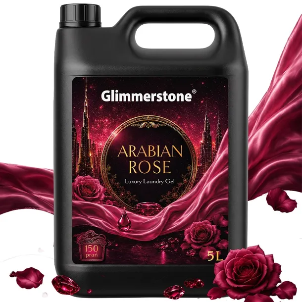 Płyn Żel do prania - Perfumowany Arabski zapach Dubai ARABIAN ROSE 5L