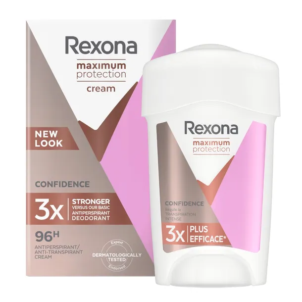REXONA Maximum Protection Confidence Antyperspirant damski w sztyfcie 45 ml
