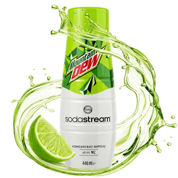 Syrop SodaStream Mountain Dew 440 ml koncentrat do saturatora 9L wody