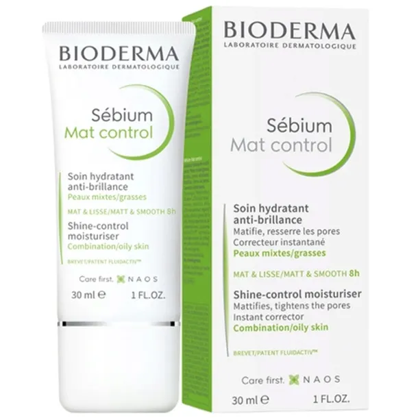 Bioderma Sebium Mat Control krem do twarzy nawilżająco matujący 30 ml