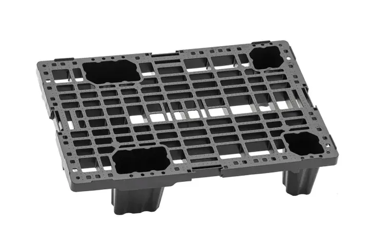 Paleta plastikowa lekka 60x40 cm czarna