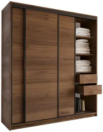 szafa-przesuwna-180-cm-loft-z-polkami-szuflady-drazki-orzech