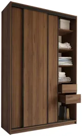 szafa-przesuwna-150-cm-loft-max-z-polkami-szuflady-drazki-orzech