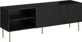 szafka-rtv-150-cm-pelio-czarna-2-drzwi-szafka-salon-sypialnia-zlote-nogi