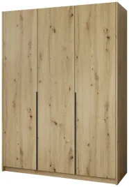 szafa-trzydrzwiowa-150-cm-asan-uchylna-polki-drazek-garderoba-dab-artisan