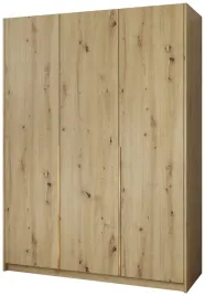 szafa-trzydrzwiowa-150-cm-asan-uchylna-polki-drazek-garderoba-zloty-uchwyt