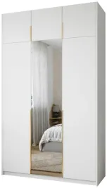 biala-szafa-z-nadstawka-150-cm-asan-z-lustrem-garderoba-na-ubrania-3-drzwi
