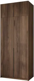 szafa-z-nadstawka-100-cm-asan-wysoka-otwierana-garderoba-polki-orzech