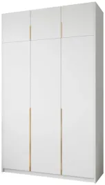 biala-szafa-150-cm-asan-z-nadstawka-otwierana-polki-garderoba-5-drzwiowa