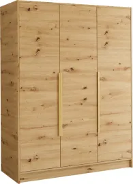 szafa-garderoba-150-cm-lesto-3-drzwiowa-uchylna-do-sypialni-dab-artisan