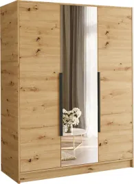 duza-szafa-150-cm-lesto-z-lustrem-3-drzwiowa-polki-do-sypialni-dab-artisan