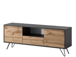 szafka-pod-telewizor-rtv-137-cm-luvero-czarna-dab-wotan