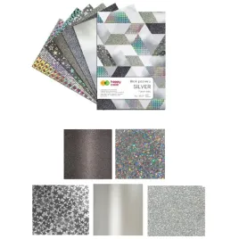 happy-zestaw-blok-papierow-kreatywnych-silver-a4
