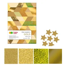happy-zestaw-blok-papierow-kreatywnych-gold-a4