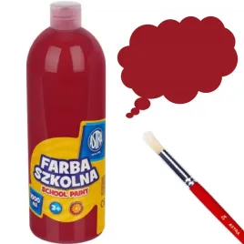 astra-farba-farby-plakatowe-w-butelce-czerwona-ciemna-1000ml