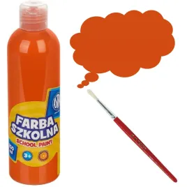 astra-farba-farby-plakatowe-w-butelce-pomaranczowa-250ml
