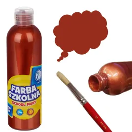 astra-farba-farby-plakatowe-w-butelce-miedziana-metaliczna-250ml
