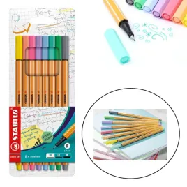 stabilo-cienkopisy-point-88-pastelowy-zestaw-8-kol