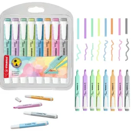 stabilo-zakreslacz-swing-cool-pastel-8-kolorow