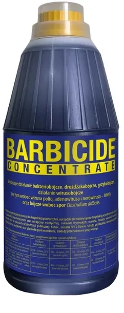 Barbicide, koncentrat do dezynfekcji narzędzi i akcesoriów, 1900ml