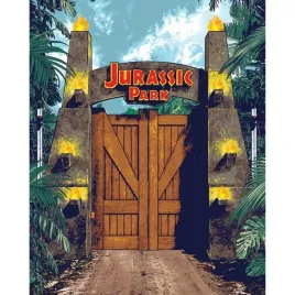 malowanie-po-numerach-obrazy-do-malowania-brama-jurassic-park-40x50-cm