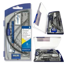 staedtler-zestaw-geometryczny-cyrkiel-przybory-w-etuik-8-elementow