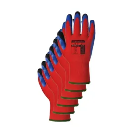 rekawice-duo-flex-podwojna-powloka-lateks-en-388-r-m-czerwony-niebieski-6-par