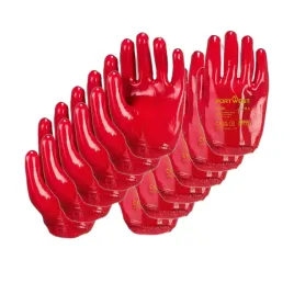 rekawice-powlekane-pcv-wodoodporne-en-388-4121x-r-m-czerwony-r-6-par