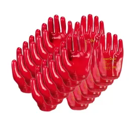 rekawice-powlekane-pcv-wodoodporne-en-388-4121x-r-m-czerwony-r-12-par