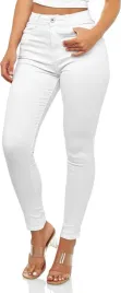 spodnie-damskie-skinny-high-waist-rozmiar-38-casual-jeans-biale