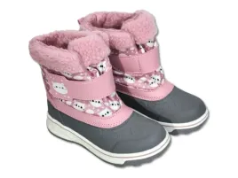 buty-sniegowce-cleve-rozmiar-28-dziewczece-rozowe-kotek