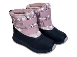 buty-sniegowce-cleve-rozmiar-29-dziewczece-granatowe