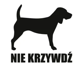 naklejka-nie-krzywdz-or-beagiel