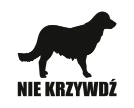 naklejka-nie-krzywdz-or-golden-retriever