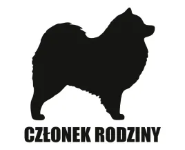 naklejka-czlonek-rodziny-orsamojed-samoyed