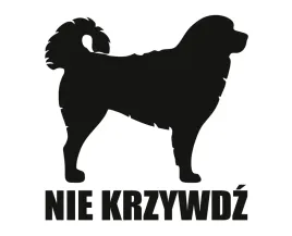 naklejka-nie-krzywdz-or-owczarek-podhalanski