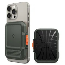 magnetyczny-portfel-spigen-lock-fit-magsafe-zielony