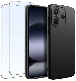 zestaw-etui-do-xiaomi-redmi-note-14-4g-matowe-silikon-slim-2-sztuki-szklo