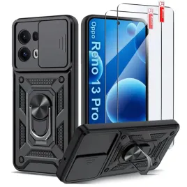 etui-pancerne-czarne-slide-do-oppo-reno-13-pro-wzmacniane-2x-szklo-9h