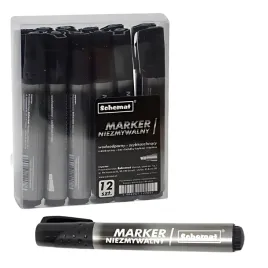 schemat-marker-niezmywalny-sciety-czarny-12-sztuk