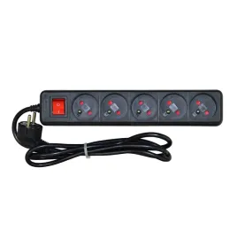 listwa-przeciwprzepieciowa-vakoss-52-511sk-5-gniazd-15m-czarna