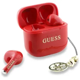 sluchawki-tws-guess-glossy-effect-printed-classic-logo-and-charm-czerwony