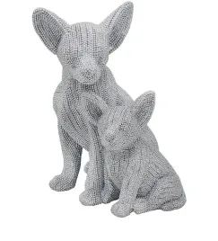figurka-chihuahua-srebrna-19x17x25cm